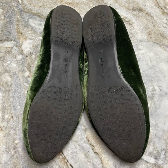 Birdies - The Heron in Olive Green Flats Women’s 8.5 - Picture 9 of 11